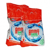 Бесфосфатный стиральный порошок «AmmY универсал» 2,4 кг